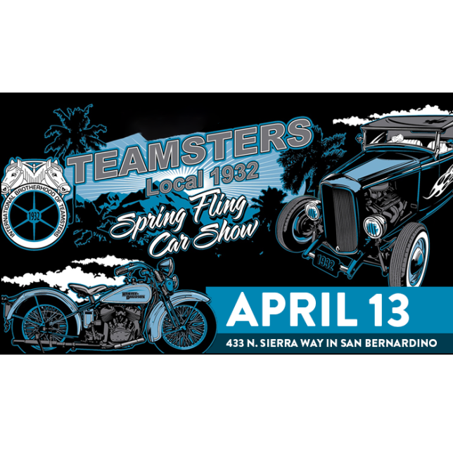 Teamsters Annual Spring Fling Car Show 2024